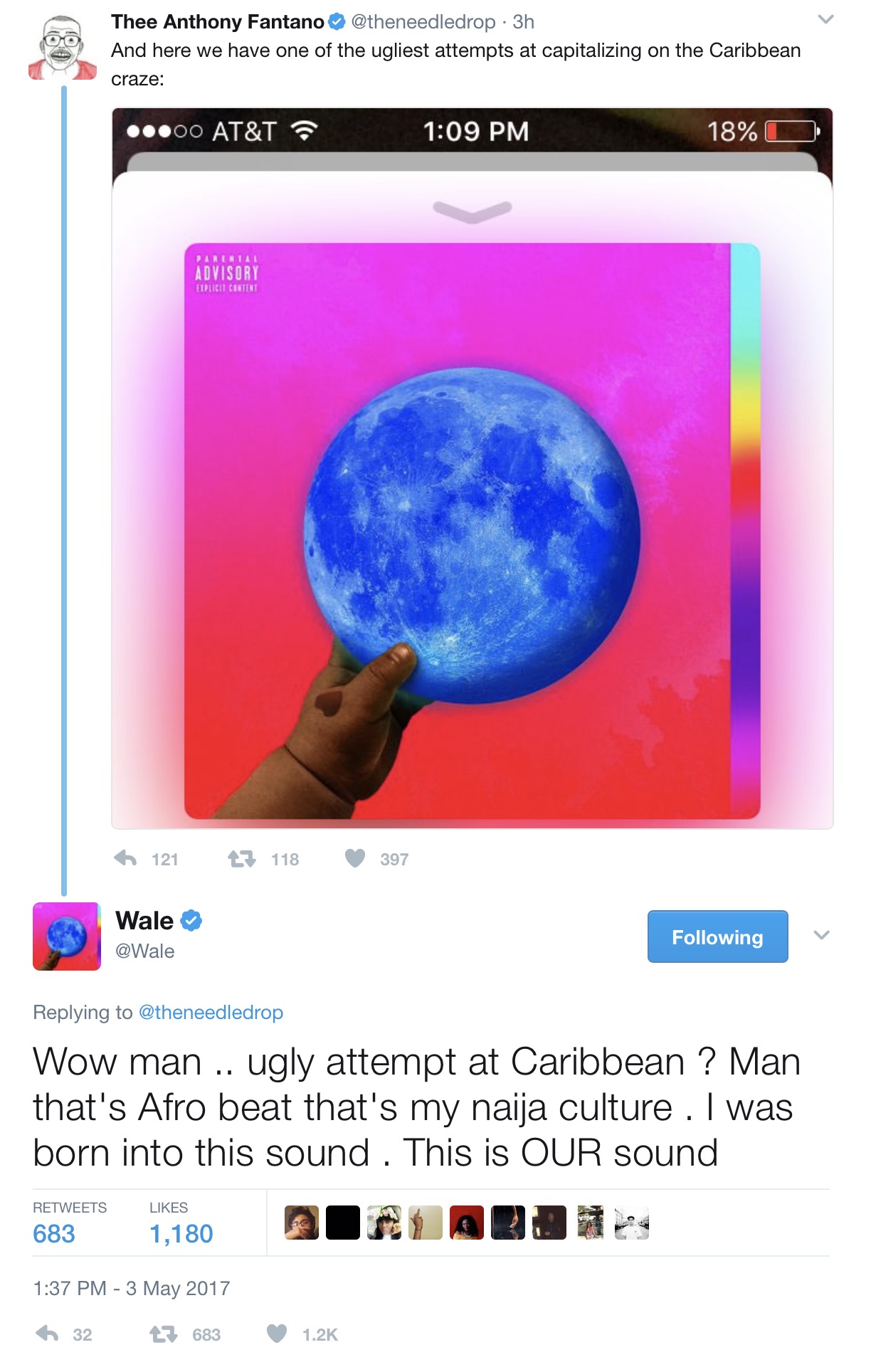 How Wale Clapped Back At Music Critic Who Tried To Diss His Music But Couldn't Differentiate Between Afro Beat And Caribbean 1