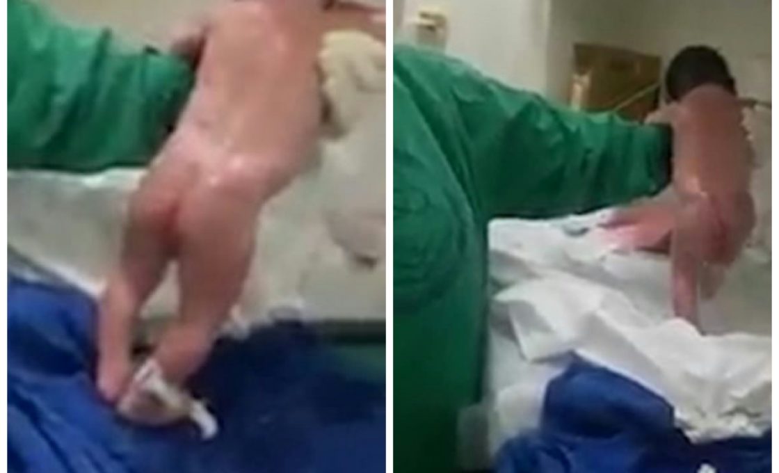 Newborn Baby Stuns Midwives And Begins To Walk Minutes After Birth In Brazil