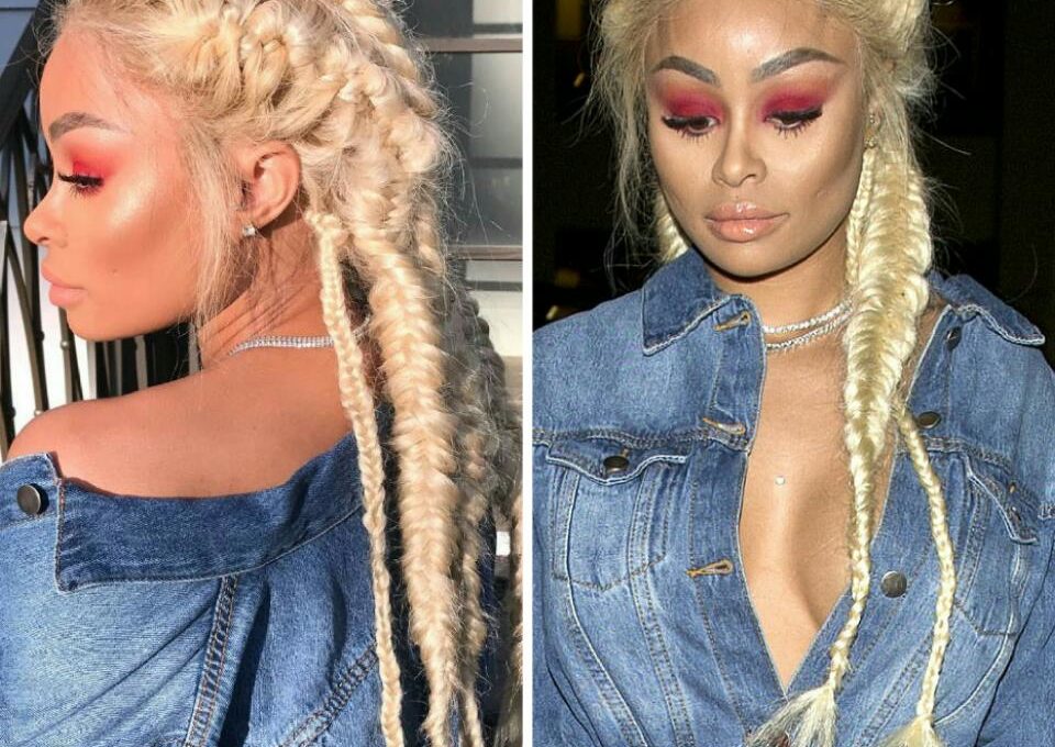 Blac Chyna Accidentally Flashed Her Nipple In Plunging Dress