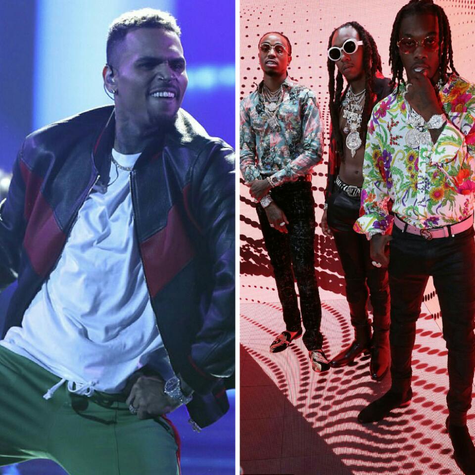 Chris Brown And Karrueche’s Boyfriend Quavo Got Into A Fight After 2017 BET Awards