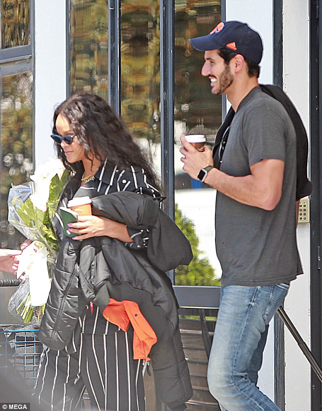Rihanna And Billionaire Boyfriend Hassan Jameel Spotted Out And About (1) 