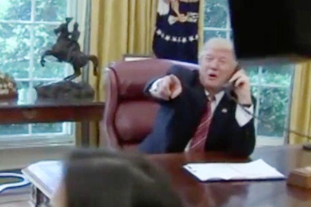 Donald Trump Stopped Call With Irish Prime Minister To Flirt With Female Foreign Reporter (1) 