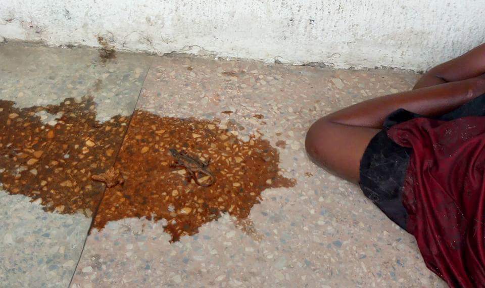 Woman Who Allegedly Gave Birth To Lizard In Port Harcourt (1) 