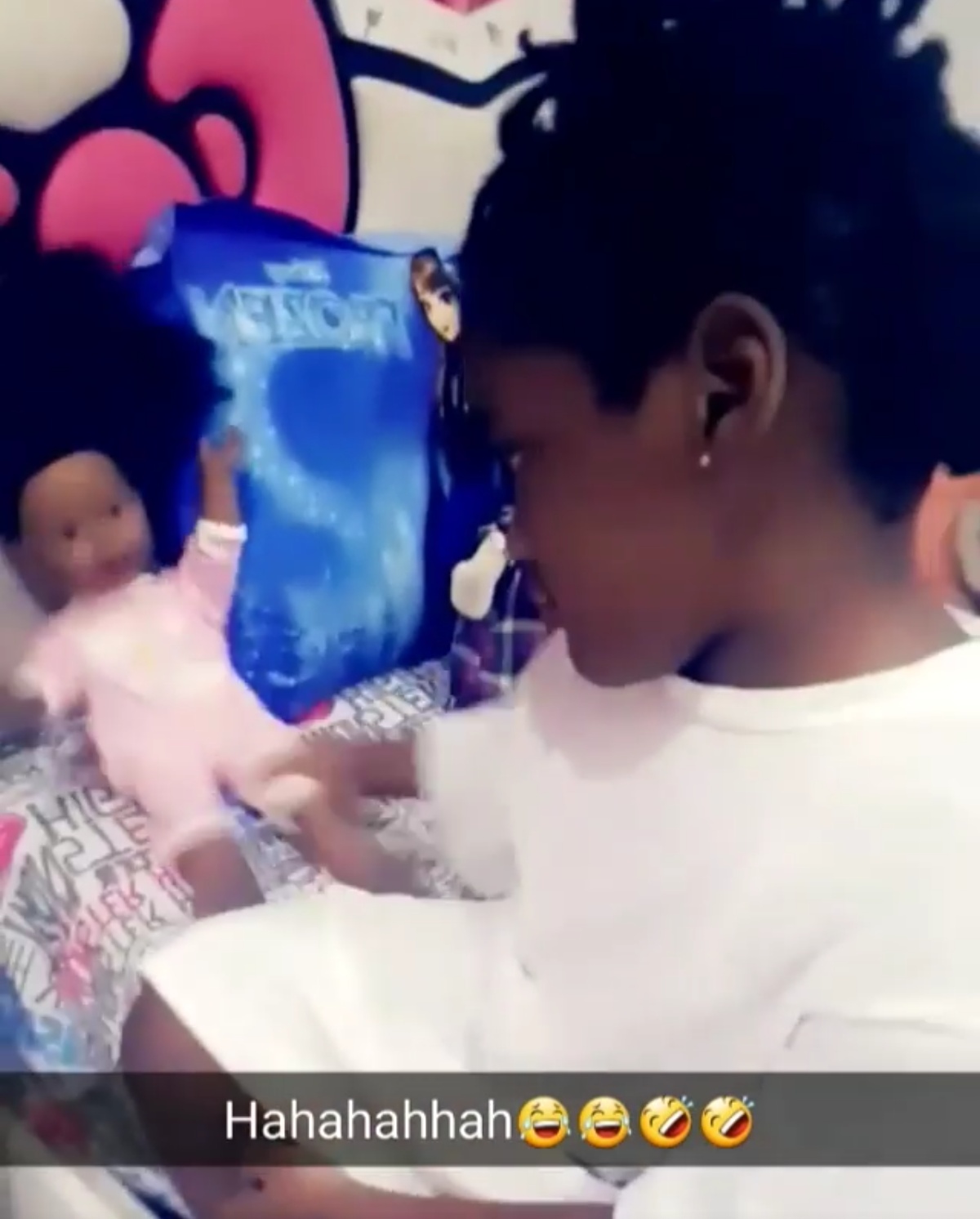 Annie Idibia’s Second Daughter Olivia Has Told Her That She's Not Loved Like Her Elder Sister (3) 