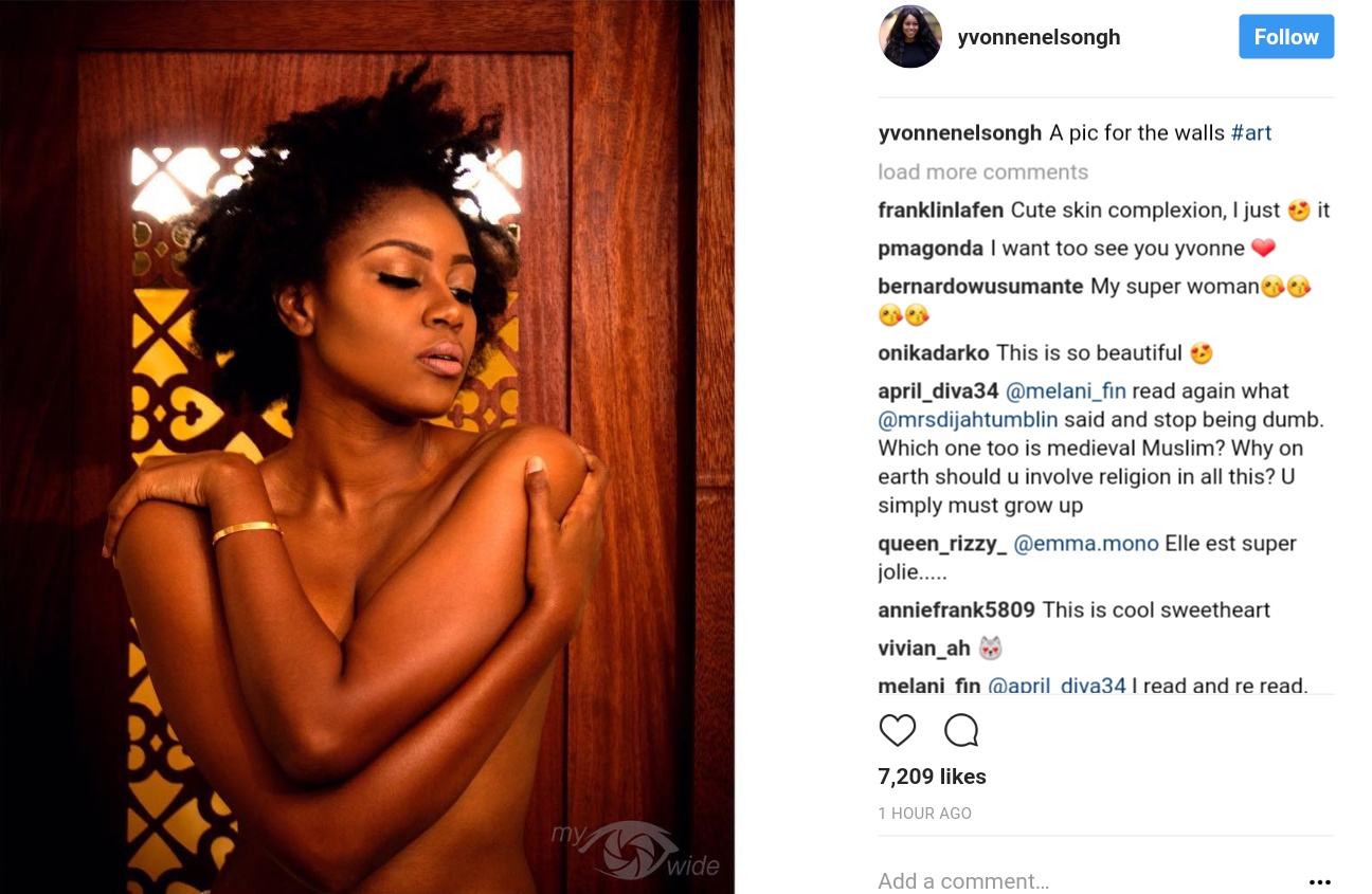Yvonne Nelson Goes Topless (1) 