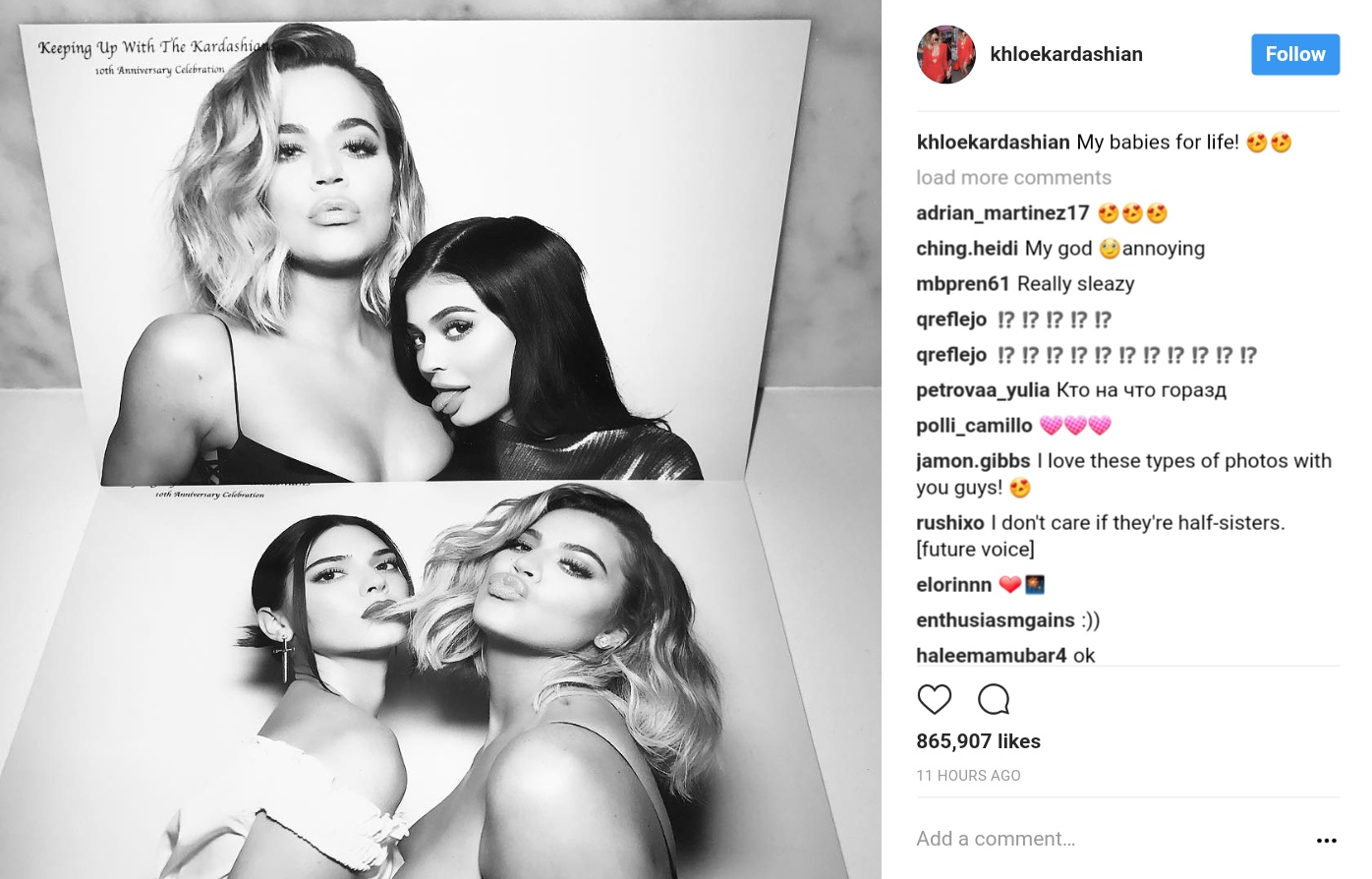 Kylie Jenner Is Pictured Licking Khloe Kardashian's Boob (1) 