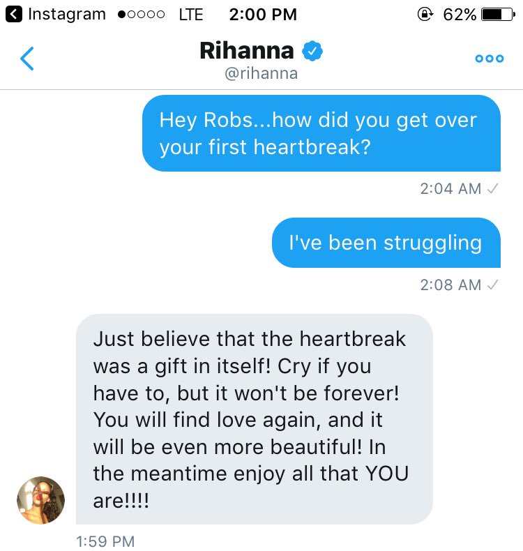 Love Advice Rihanna Gave To Heartbroken Fan (1)