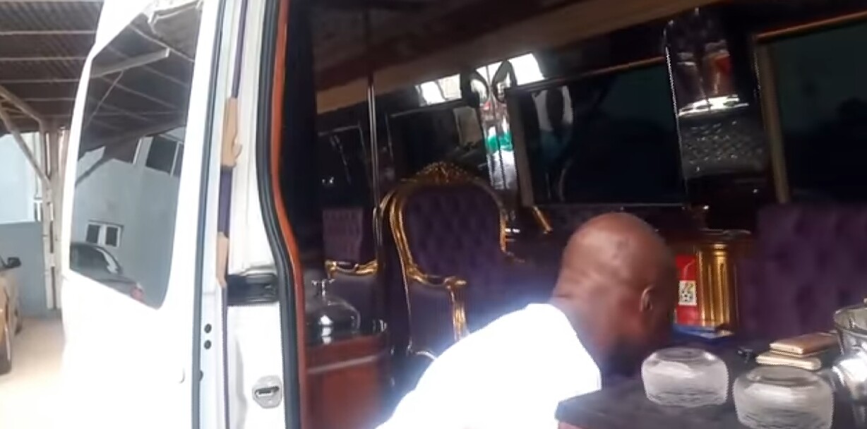 Asamoah Gyan's Luxury Mercedes-Benz Bus (2) 