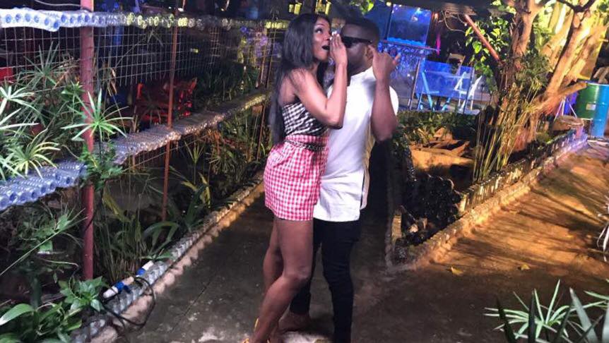 Sarkodie And Seyi Shay In Romantic Photos While On Set (2) 