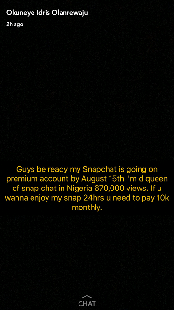 Bobrisky Set To Charge Fans N10K To View His Snaps (1) 
