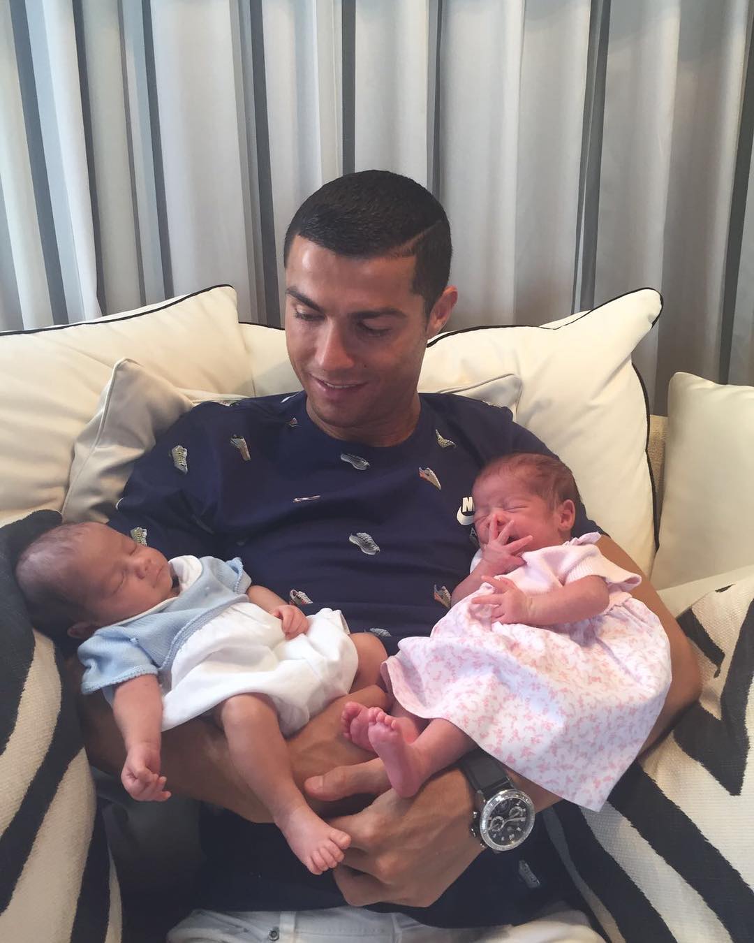 Cristiano Ronaldo Carrying Twins Via Surrogate 