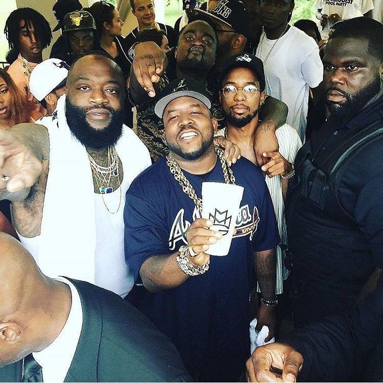 Rick Ross' Biggest Pool Party (1) 