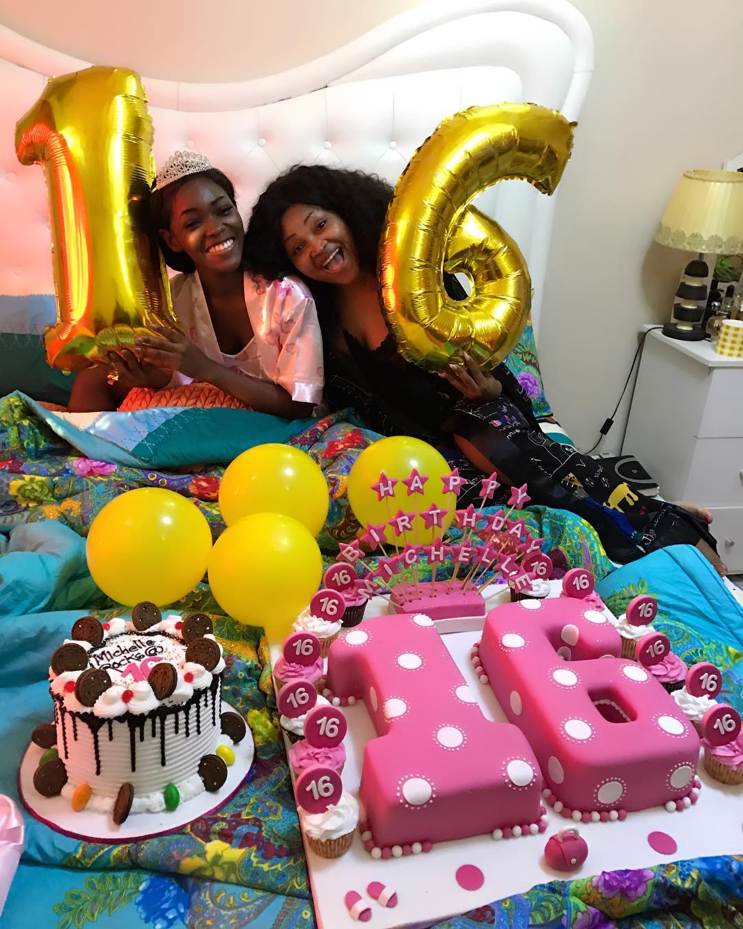 Mercy Aigbe Celebrates As Daughter Michelle Turns 16 (1) 