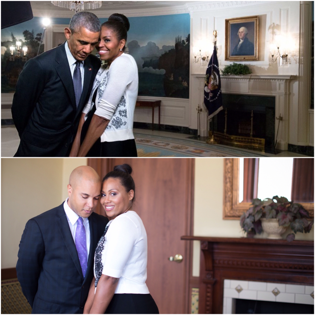 Couple Channel Michelle And Barack Obama In Engagement Shoot (2)