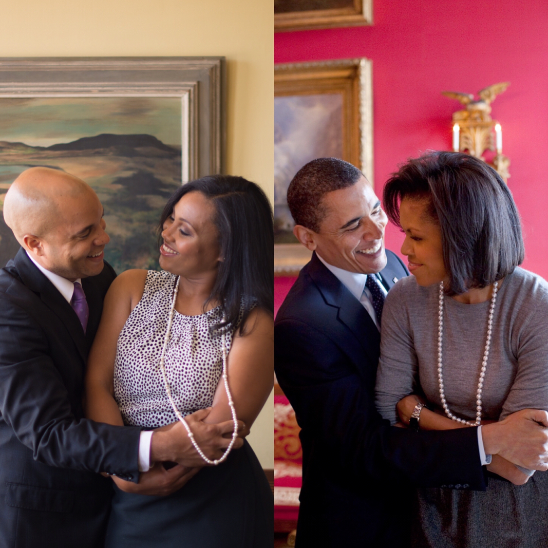 Couple Channel Michelle And Barack Obama In Engagement Shoot (1)