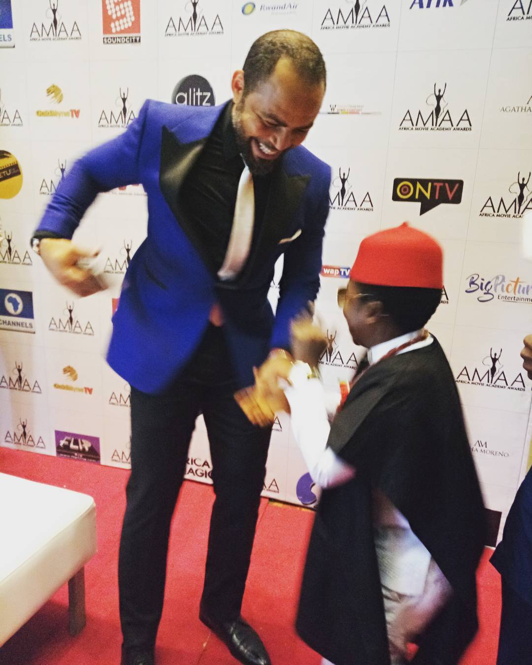 Ramsey Nouah And Chinedu Ikedieze Pictured Together (2)