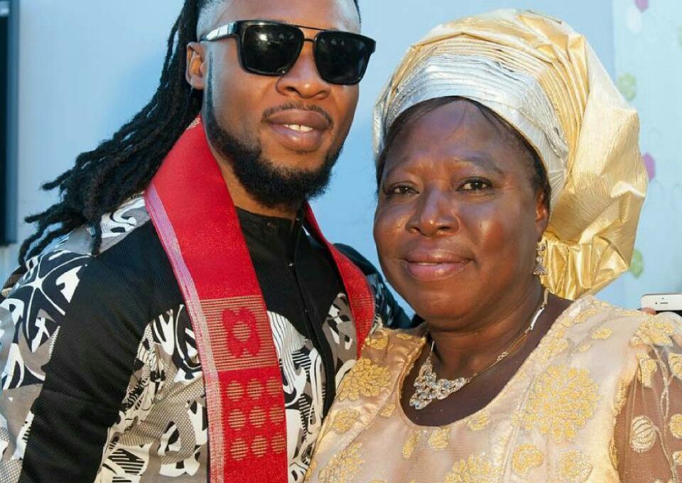 Flavour Gushes Over His Mum In Virtuous Woman Photoshoot