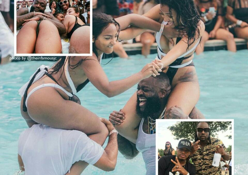Rick Ross' Biggest Pool Party