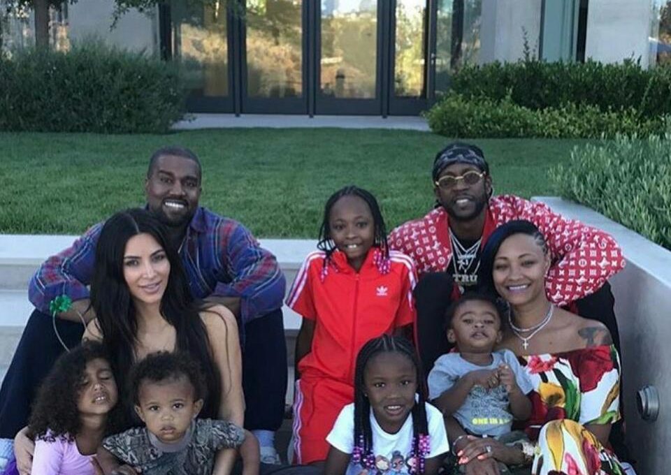 Kim Kardashian And Kanye West Fun Family Photo Alongside 2Chainz