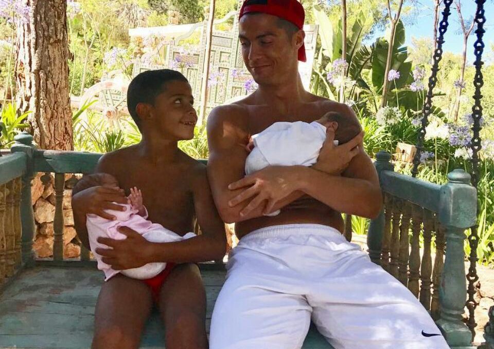 Cristiano Ronaldo Has Shared Another Photo Of His Twins Via Surrogate Mother