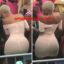 Amber Rose Shaking Her Bum Seductively At 4th Of July Celebration