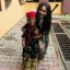 Actress Mercy Aigbe Shows Off Son’s Igbo Outfit For Cultural Day In School