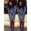 Genevieve Nnaji In Malone Souliers Minismall Dress