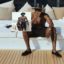 Diddy Shows Off His Dad Bod Drinking On Luxury Yacht Off Coast Of Italy