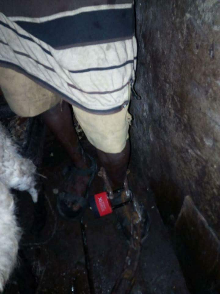 Houseboy Chained And Locked Up In Cage With Goats In Lagos (3)
