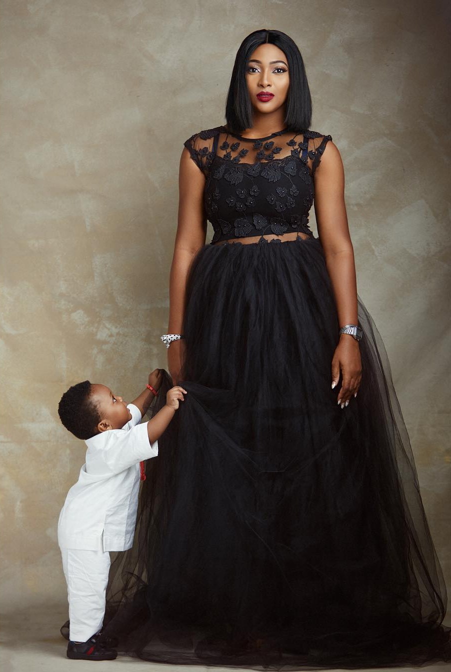 Lilian Esoro And Son Jayden Slay In New Photoshoot (3) 