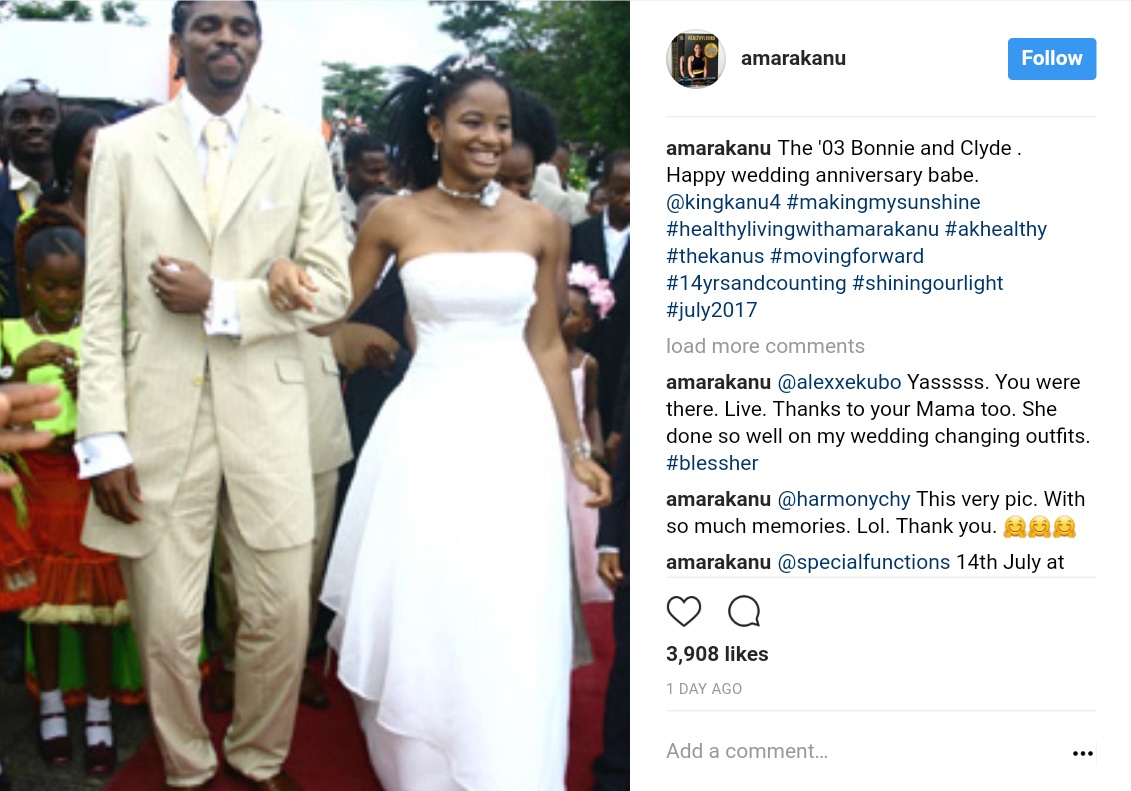 Kanu Nwankwo And Wife Celebrated 14th Wedding Anniversary (1)