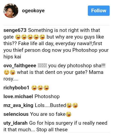 Oge Okoye And Her One-Sided Photoshop Hip Slaughtered (2) 