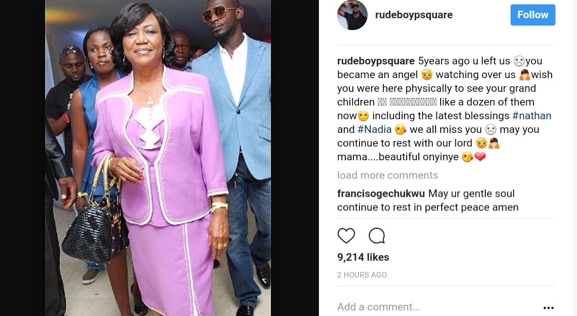 Peter And Paul Okoye Remember Their Mum Josephine Okoye Five Years After Her Death (2) 