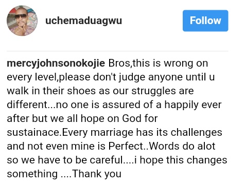 Mercy Johnson Cautions Actor Uche Maduagwu After He Used Her Marriage To Mock Colleagues Whose Marriage Crashed (2)