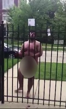 Naked Chicago Man Cuts Off Penis And Goes On Rampage (1)