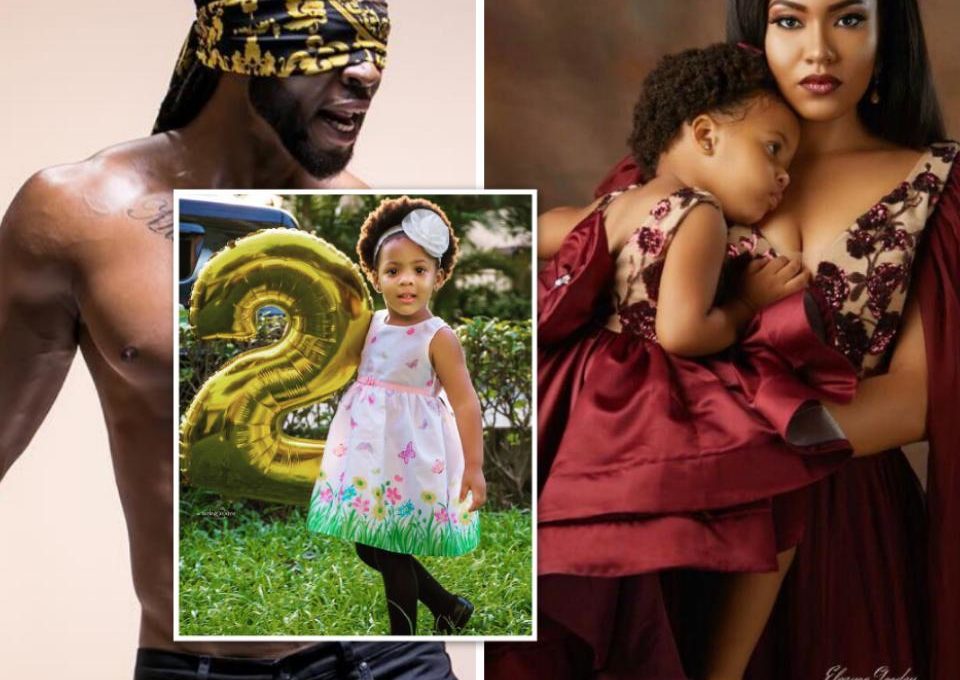 Flavour And Ex-MBGN Anna Banner Celebrate Their Daughter Sophia As She Turns 2