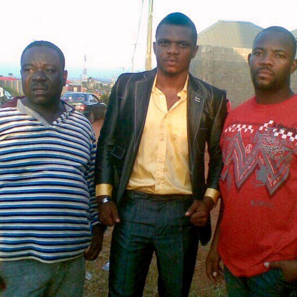 John Okafor Pictured Alongside Nollywood Stars Ken Erics And Okey Bakassi In Epic Throwback