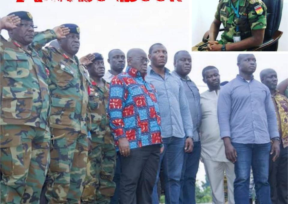 Nana Akufo-Addo Visited Major Maxwell Mahama Murder Site In Denkyira-Obuasi