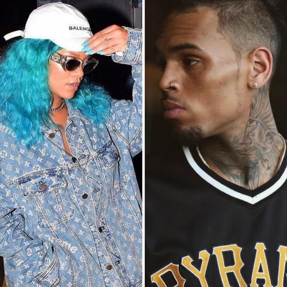 Rihanna Fans Are Furious That Abusive Ex-Boyfriend Chris Brown Commented On Her Barbados Crop Over Festival Photo