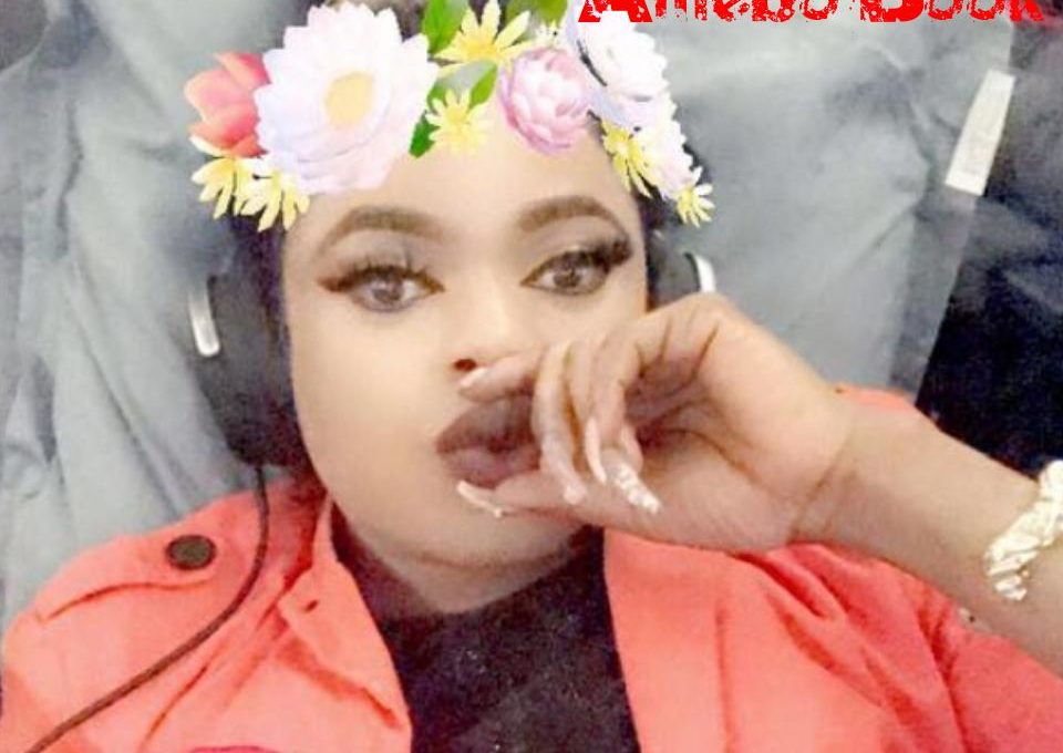 Bobrisky Pictured All Cozy As He Travels First Class
