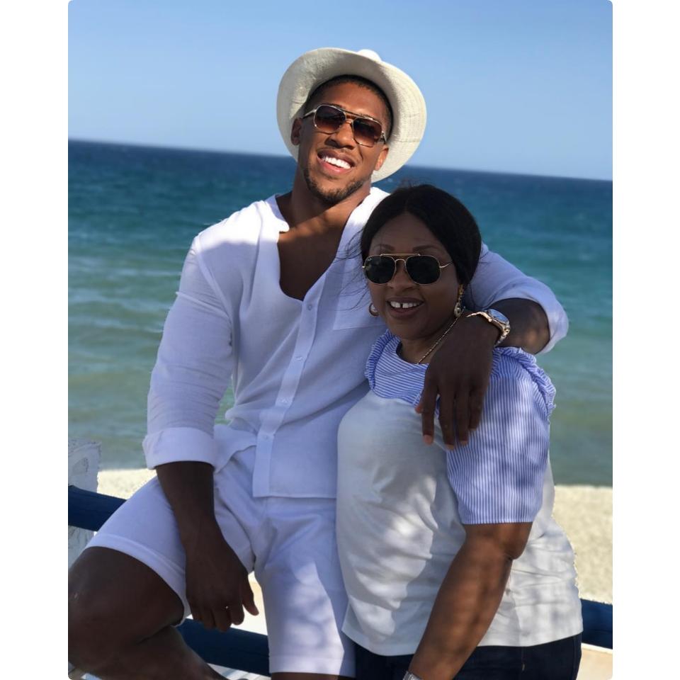 Boxing Champ Anthony Joshua Pays Tribute To Mum