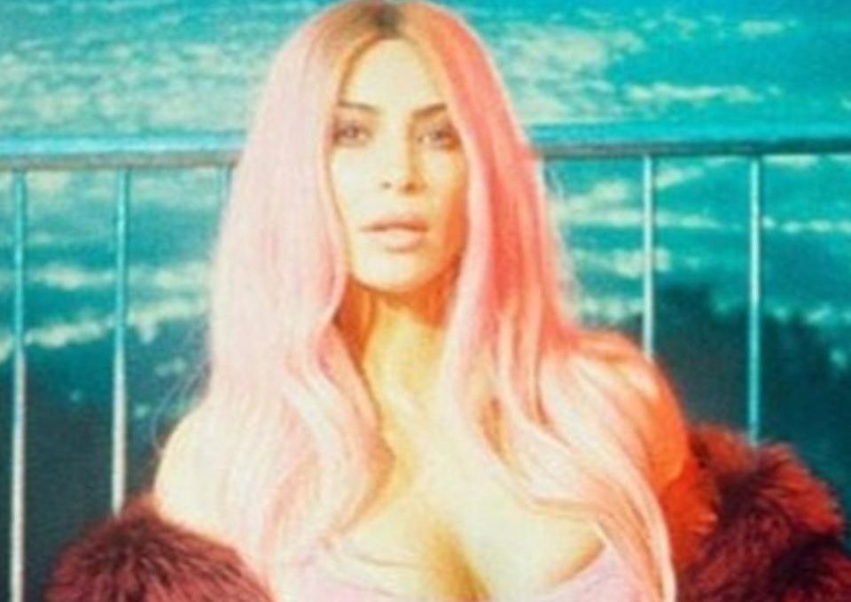 Kim Kardashian Channels Pamela Anderson And Lil' Kim For CR Fashion Book