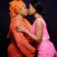 Regina Daniels Shares A Kiss With Her Mum