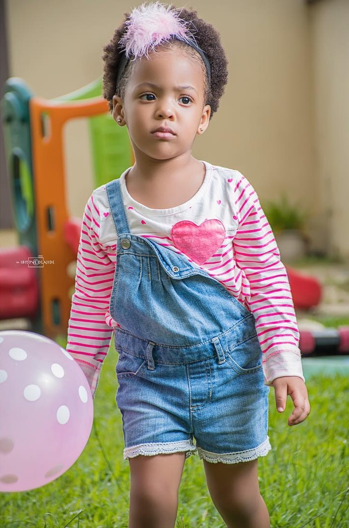 Flavour And Ex-MBGN Anna Banner Celebrate Their Daughter Sophia As She Turns 2 (3)