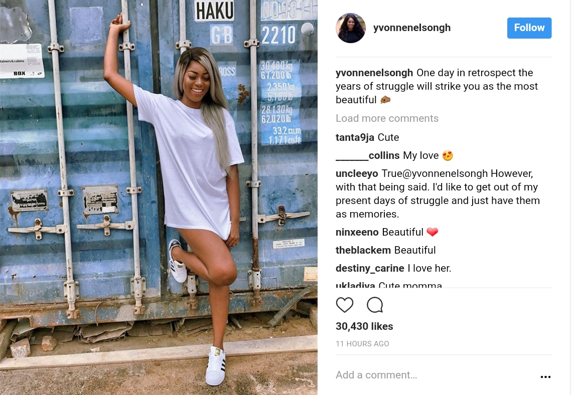 Yvonne Nelson Puts Legs On Display Without Rocking Any Pants (1)