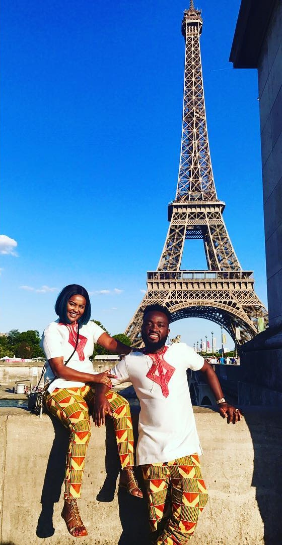 Nana Ama McBrown And Husband Maxwell Mensah Are Loved Up In Romantic Photoshoot In Paris (4)