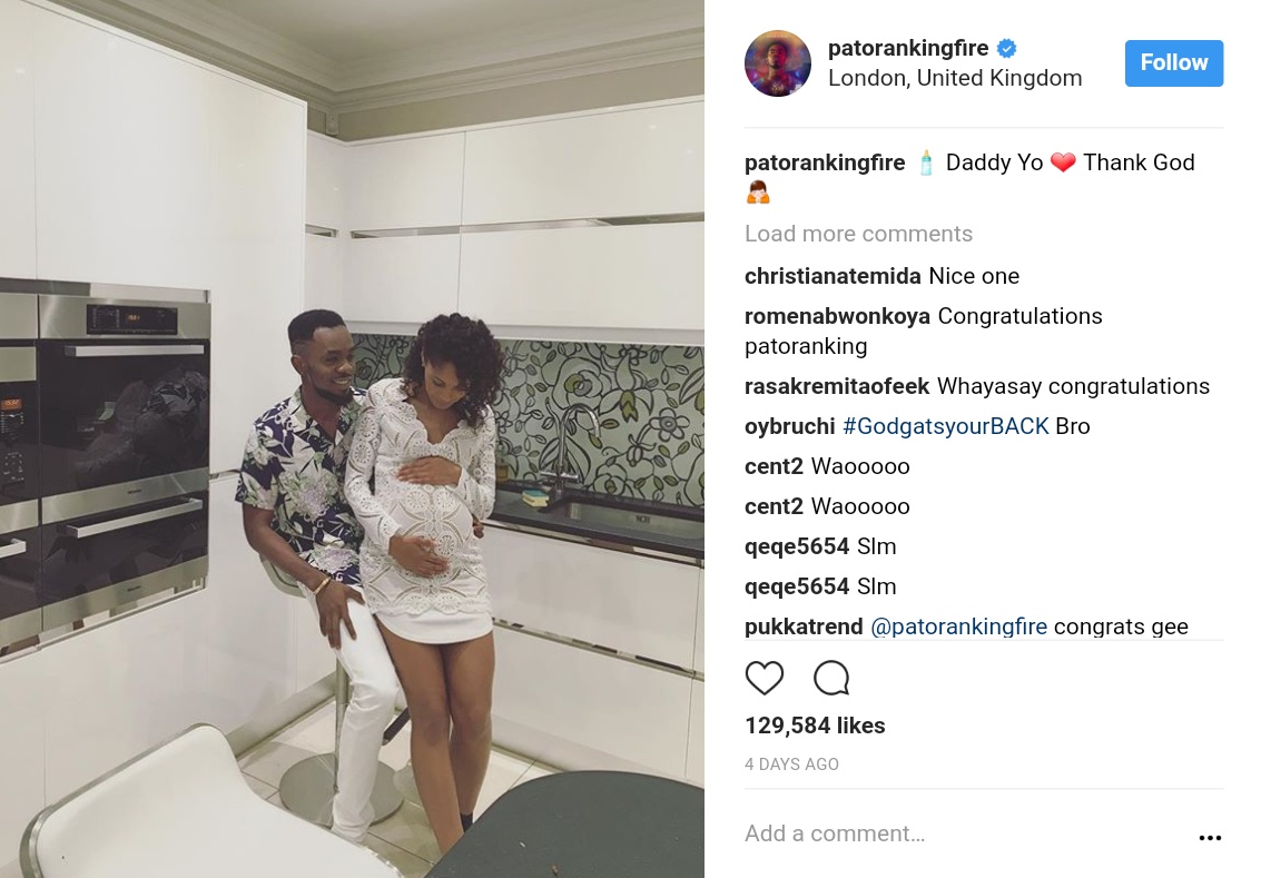 Patoranking Welcomes Baby (3)