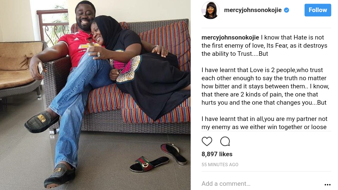 Mercy Johnson And Husband Prince Odi Okojie Celebrate 6th Wedding Anniversary (1)