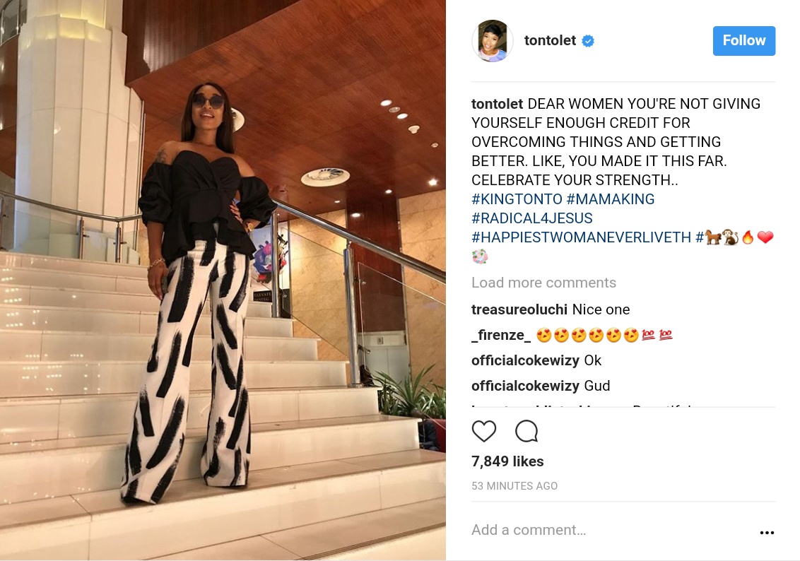 Tonto Dikeh Thinks Women Are Not Giving Themselves Enough Credit For Overcoming (1)