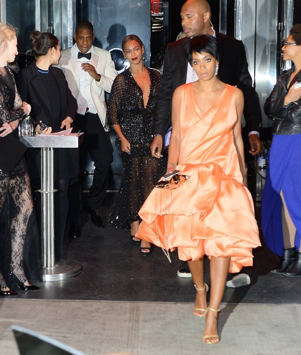 Solange outfit at the Standard Hotel after the 2014 Met Gala